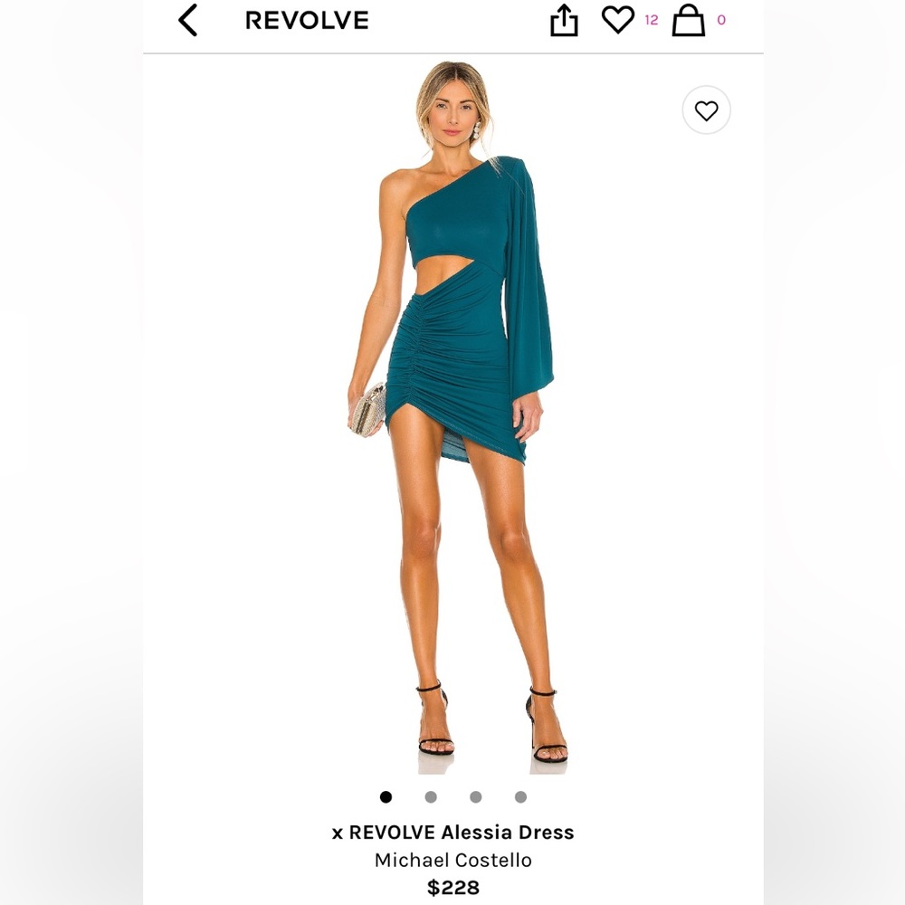 NWT x Revolve Michael Costello Cut Out Dress